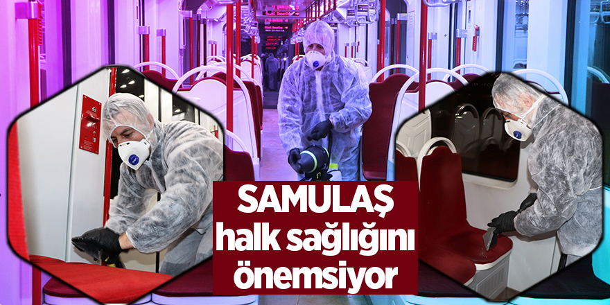 Tramvaylar virüslere karşı her gün dezenfekte ediliyor