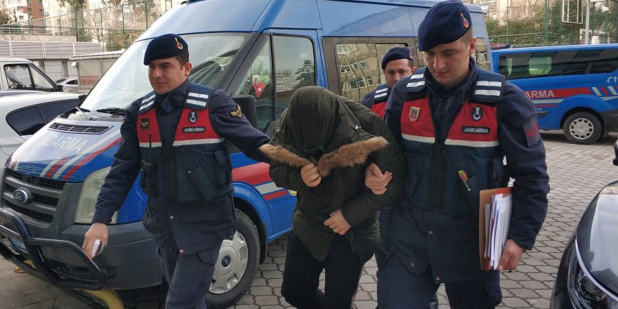 Samsun'da cezaevine uyuşturucu sokarken yakalandı