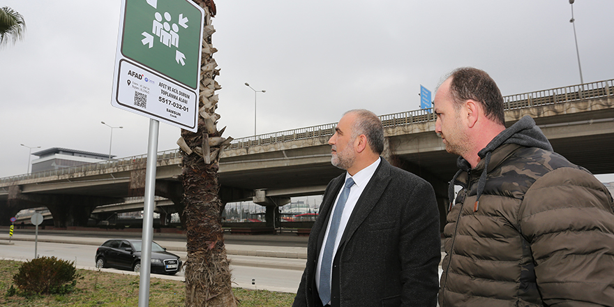 Canik Belediyesi acil durumlar için toplanma alanlarını belirledi