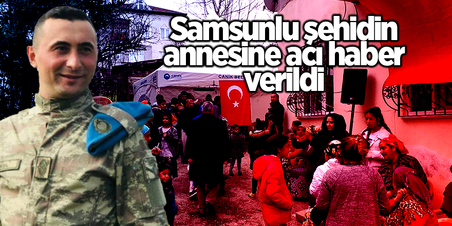 Samsun'da bir gün arayla ikinci şehit acısı 