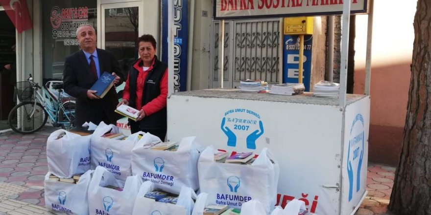 Umut Derneği bin kitap bağışladı