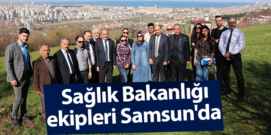 Samsun Şehir Hastanesi için ekipler iş başında