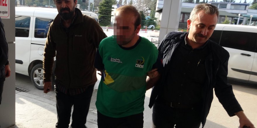 Samsun'da 8 aylık hamile kadına saldıran yakalandı