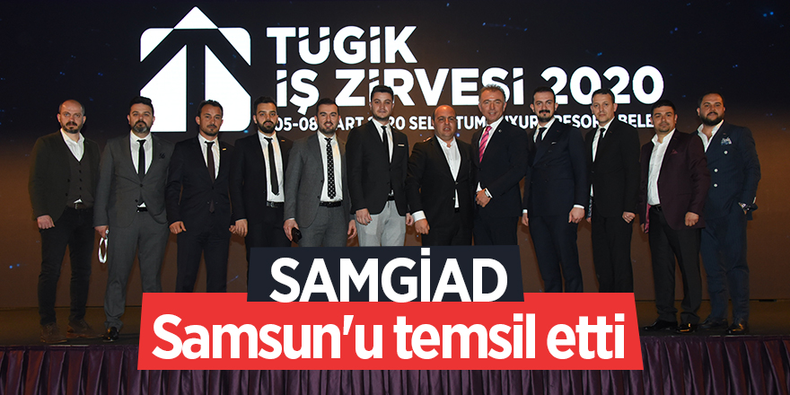 SAMGİAD TÜGİK iş zirvesinde