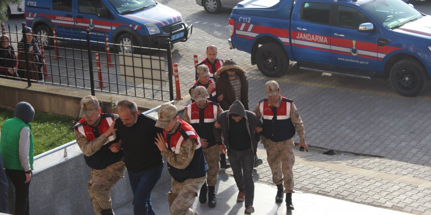 Samsun'da kasa hırsızları yakayı ele verdi