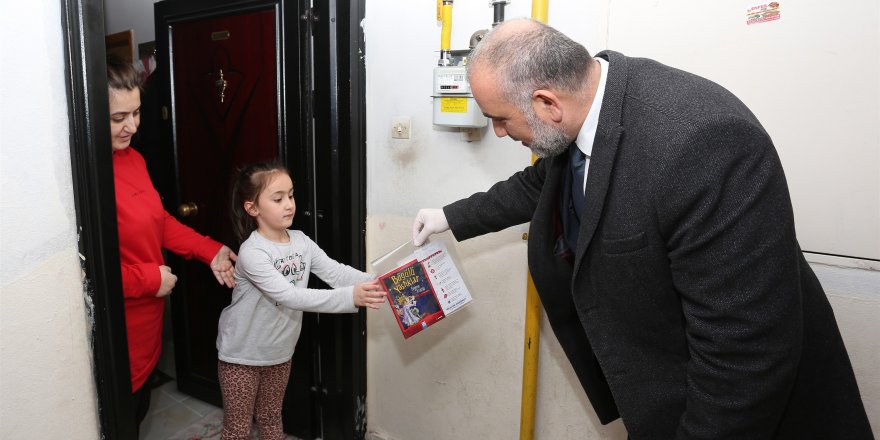 Canik Belediyesi'nden 'Evde Kal, Hediyeni Al' kampanyası