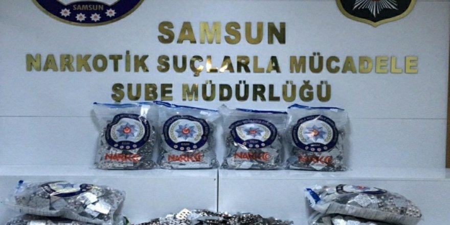 Samsun'da uyuşturucu operasyonu