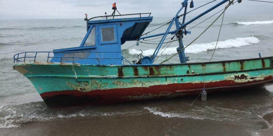 Samsun’da çalınan tekne Giresun’da çıktı 