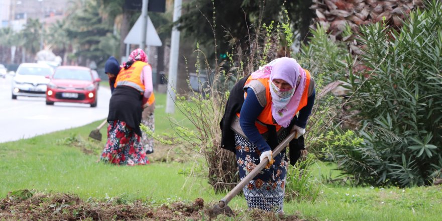 Samsun'da refüjler kadın eliyle güzelleşiyor