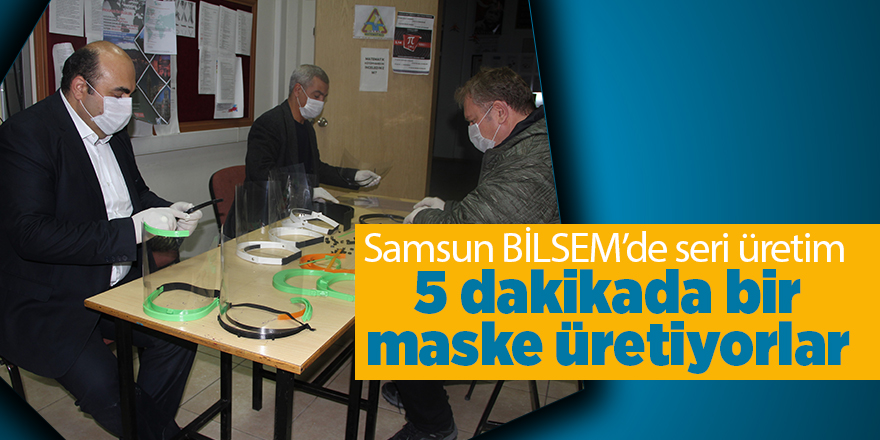 Samsun BİLSEM’de seri üretim