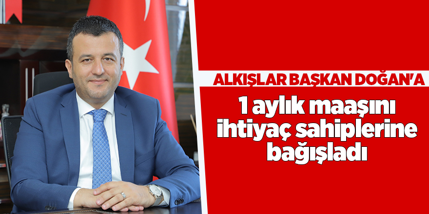 Alkışlar Başkan Doğan'a