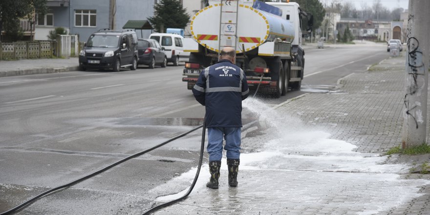 Tekkeköy Belediyesi tedbirleri arttırdı