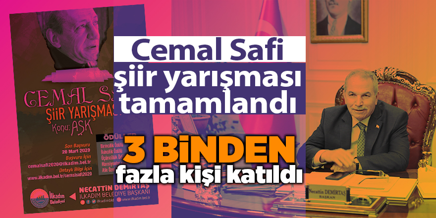 Cemal Safi şiir yarışması tamamlandı