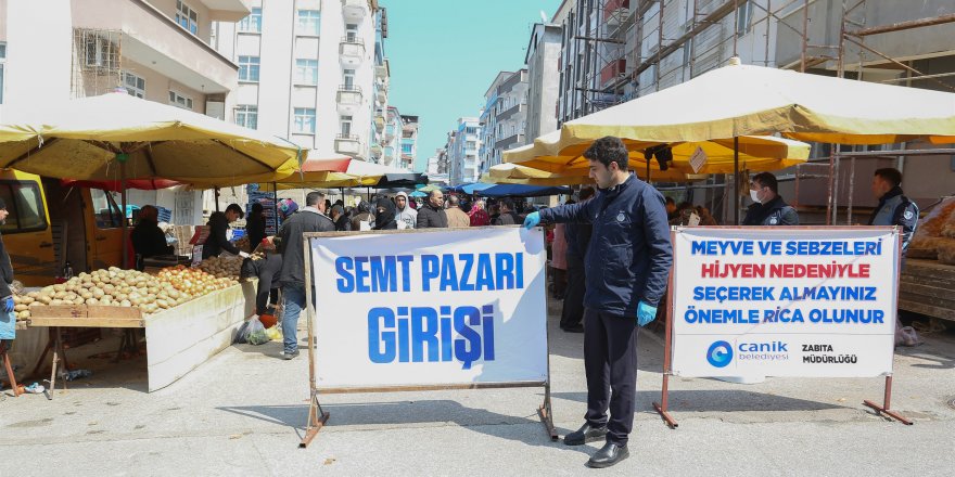 Canik'te kurallara harfiyen uyuluyor