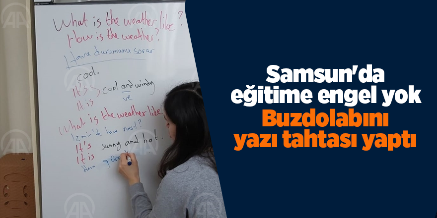 Samsun'da eğitime engel yok