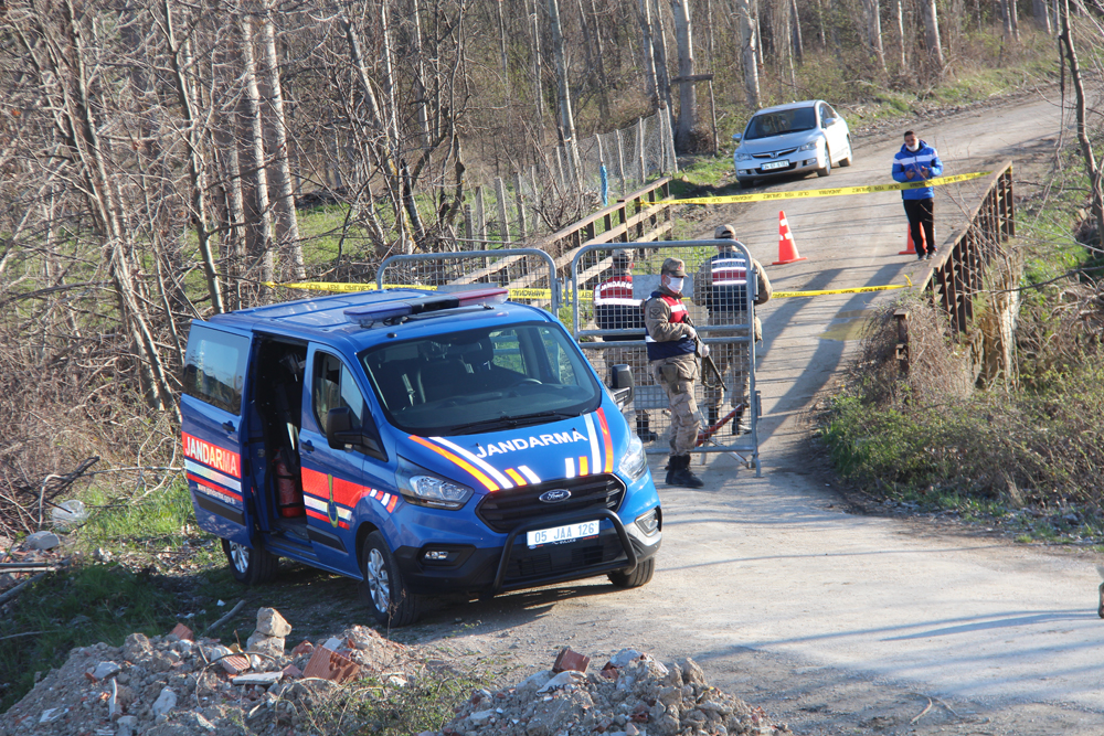 Samsun sınırındaki köy karantinaya alındı