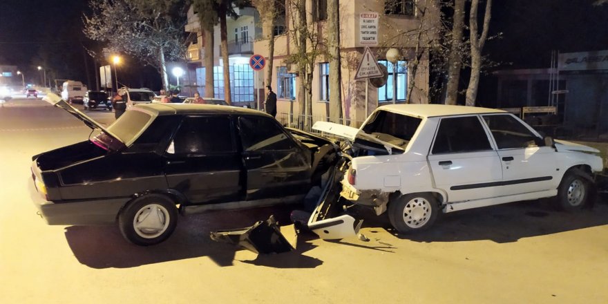 Samsun'da trafik kazası: 1 yaralı