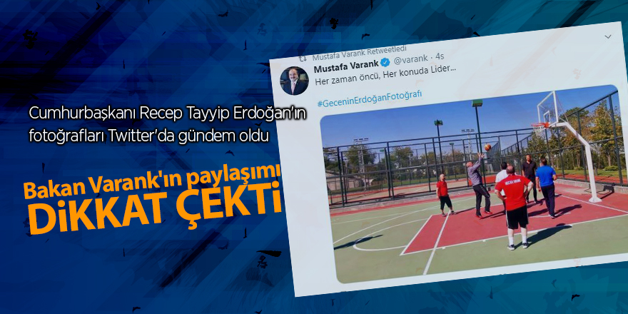 Cumhurbaşkanı Recep Tayyip Erdoğan'ın fotoğrafları Twitter'da gündem oldu