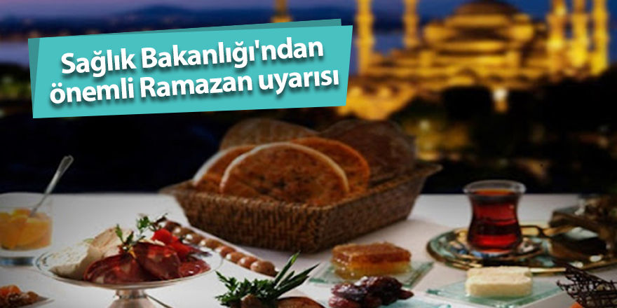 Kalabalık sofralarda iftar düzenlenmemeli