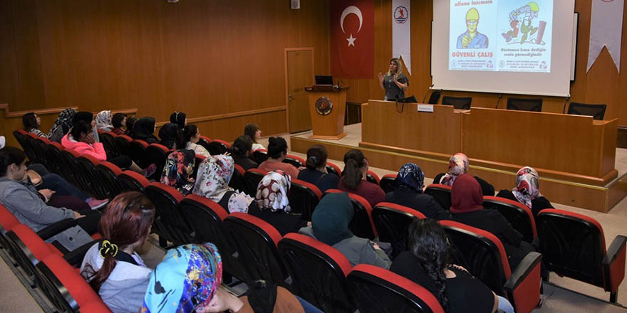 OMÜ’de işçilere Temel İş Sağlığı ve Güvenliği Eğitimi 