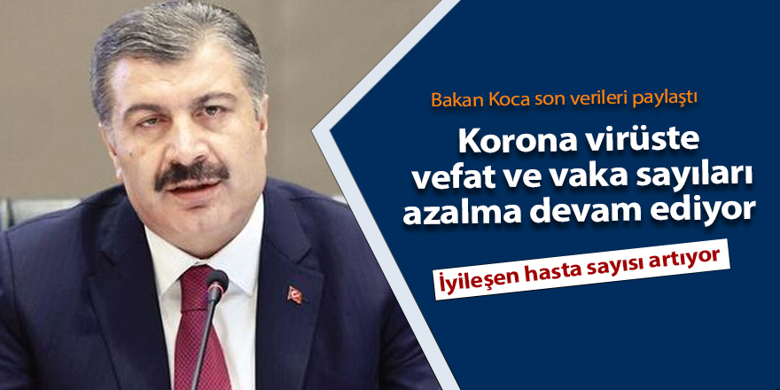 Bakan Koca son verileri paylaştı