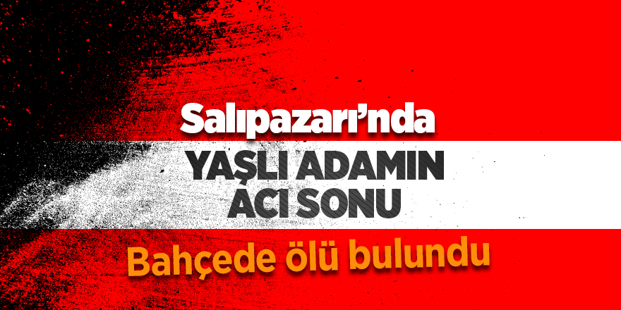 Salıpazarı’nda yaşlı adamın acı sonu