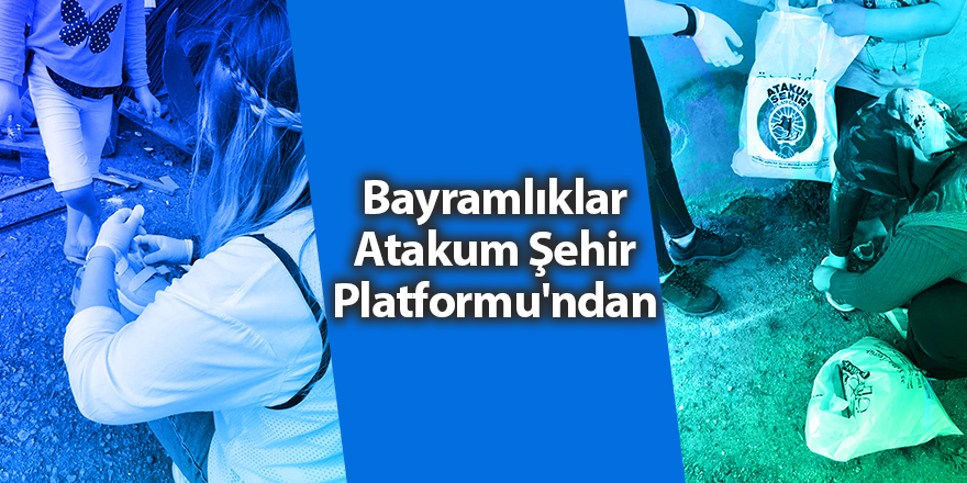 Atakum'da çocukların bayramlık sevinci