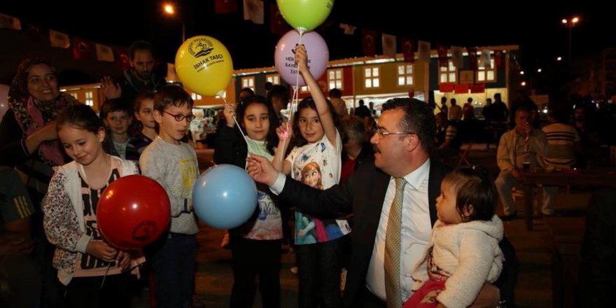 Atakum Ramazan Sokağına yoğun ilgi