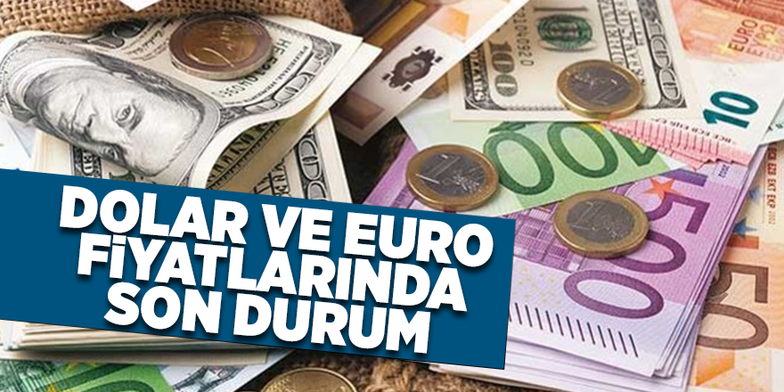 Dolar ve euro fiyatlarında son durum