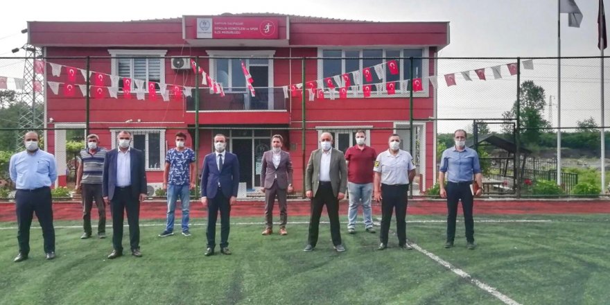 Salıpazarı’nda sporun gelişmesi için düğmeye basıldı