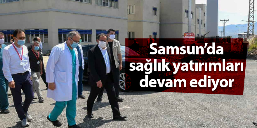 Samsun’a 23 bin metrekarelik yeni poliklinik Pazartesi açılıyor