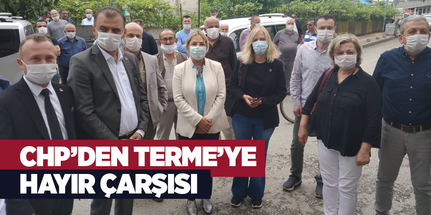 CHP’den Terme’ye hayır çarşısı