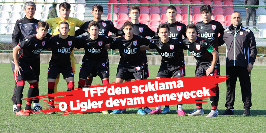 TFF'den açıklama