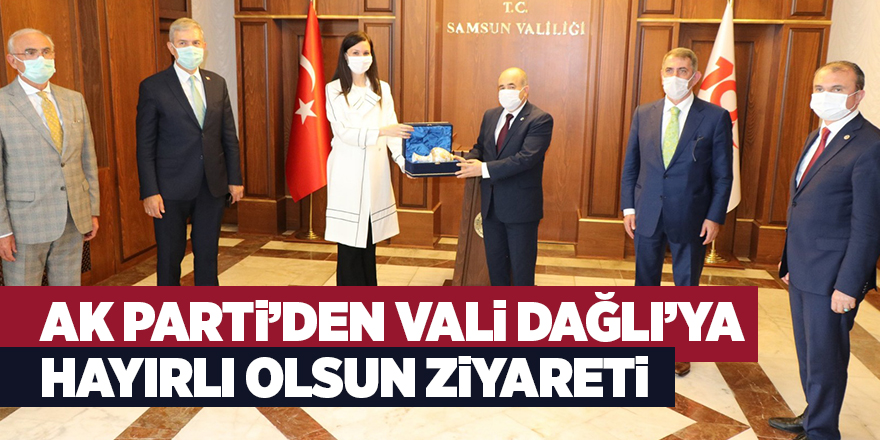 AK Parti’den Vali Dağlı’ya hayırlı olsun ziyareti