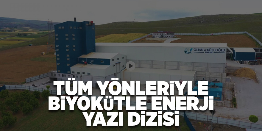 Tüm Yönleriyle Biyokütle Enerji Yazı Dizisi