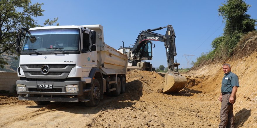 İlkadım Belediyesi ekipleri çalışmalara ara vermiyor