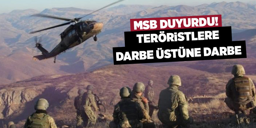 Teröristlere darbe üstüne darbe - samsun haber