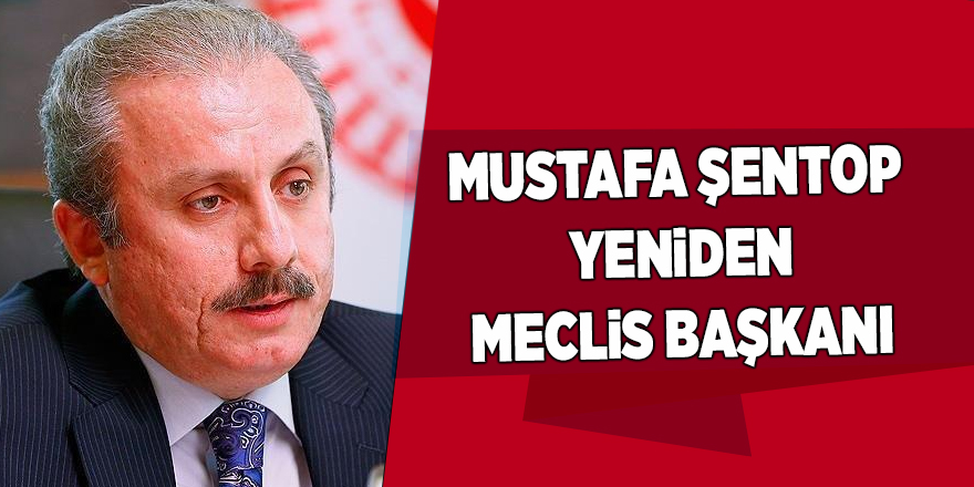 Meclis yeniden Şentop dedi - samsun haber