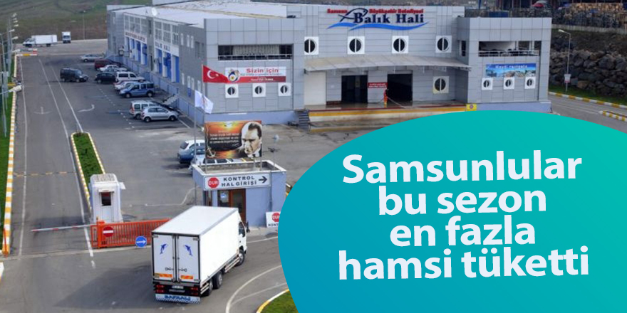 Samsunlular bu sezon en fazla hamsi tüketti - samsun haber