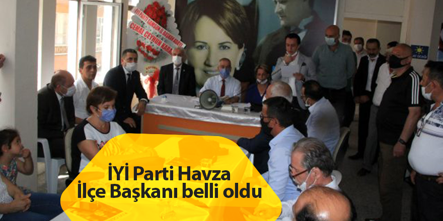 Abdullah Baş İYİ Parti Havza İlçe Başkanı seçildi - samsun haber