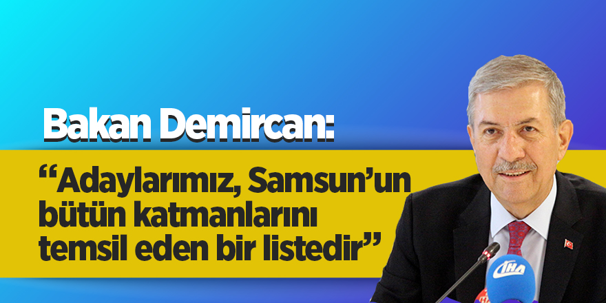 AK Parti Samsun Milletvekili adayları çalışmalara başladı