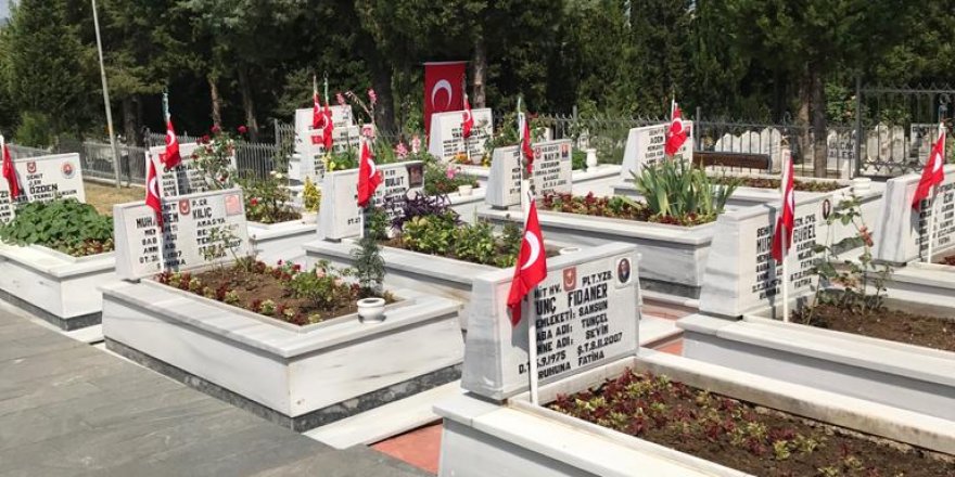 Samsun'da şehitliklerde 15 Temmuz hazırlığı - samsun haber