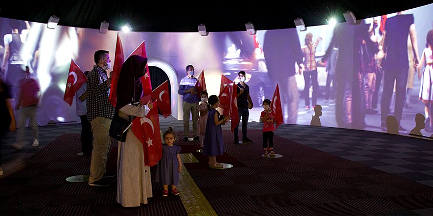 Samsun'da "15 Temmuz Zaferi" dijital ortamda sergileniyor - samsun haber