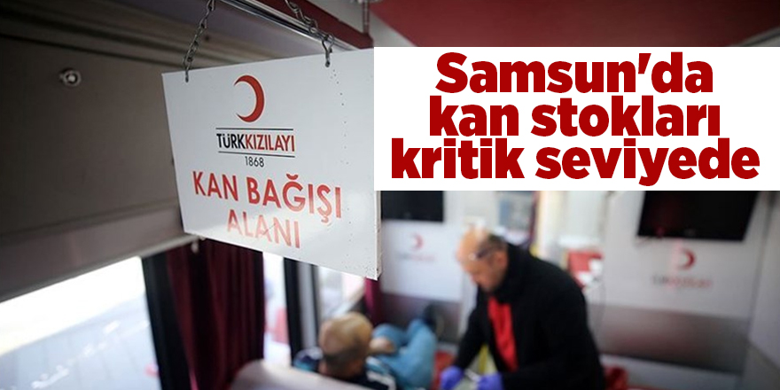 Samsun'da kan stokları kritik seviyede - samsun haber