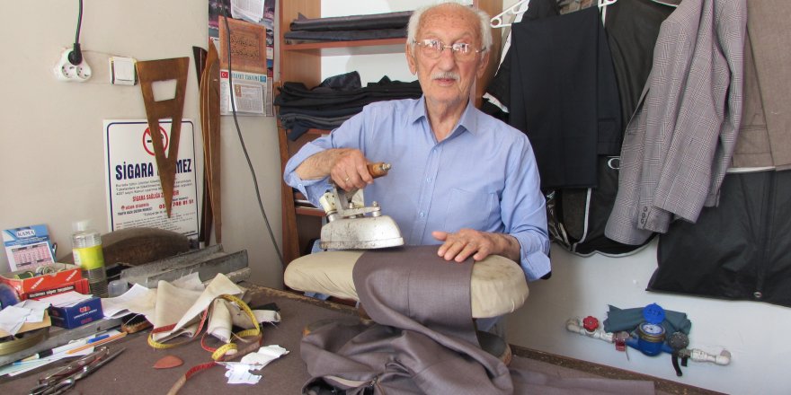 Ladik'te terzilerde Kurban Bayramı yoğunluğu - samsun haber