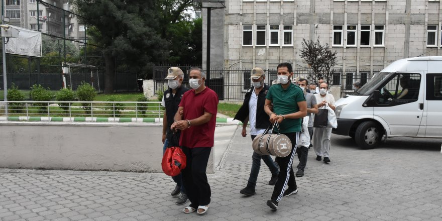 Samsun'da FETÖ operasyonu! 11 FETÖ zanlısı adliyede