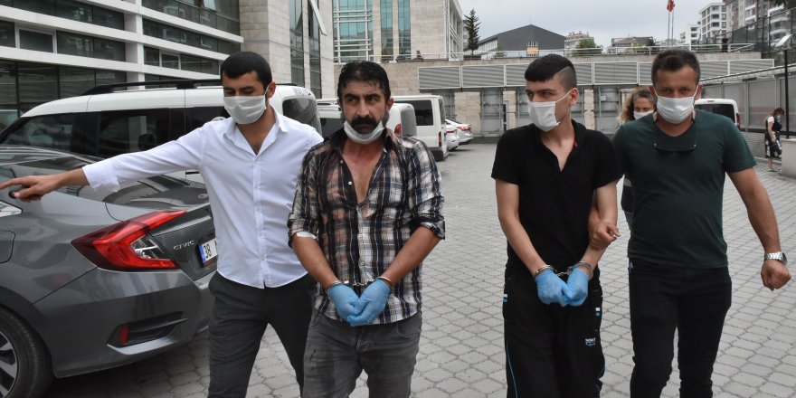 Samsun'da polisleri darbeden anne, baba ve oğul yakalandı - samsun haber