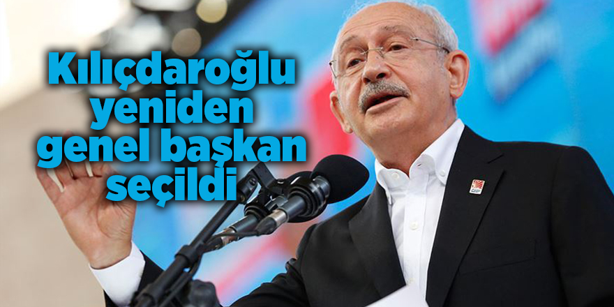 Kılıçdaroğlu yeniden genel başkan seçildi-samsun haber