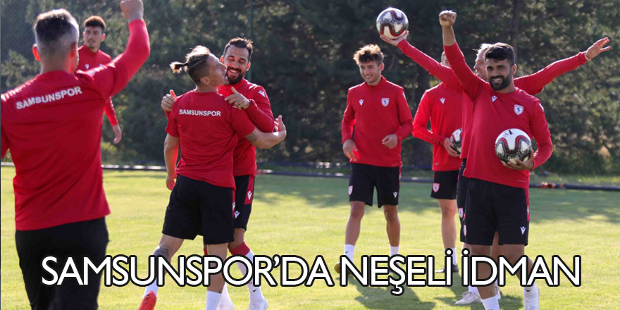 Samsunspor koordinasyon çalıştı