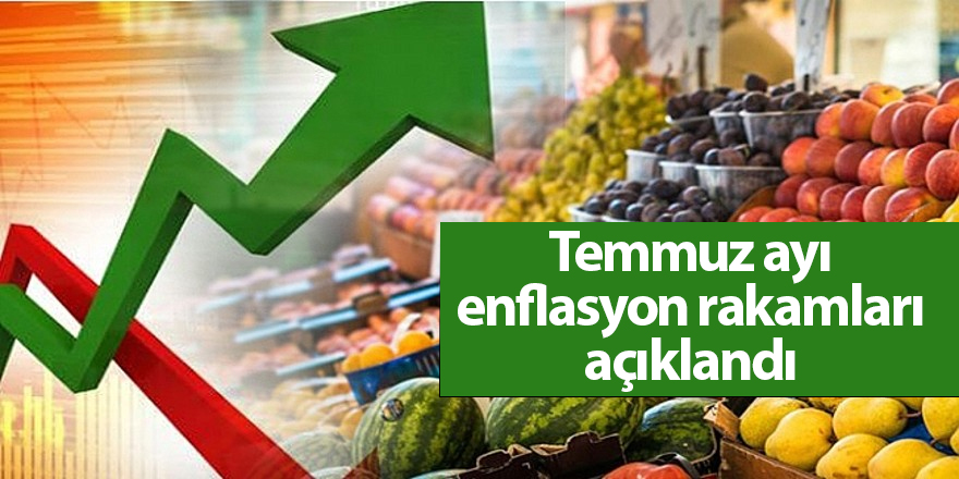 Temmuz ayı enflasyon rakamları açıklandı - samsun haber